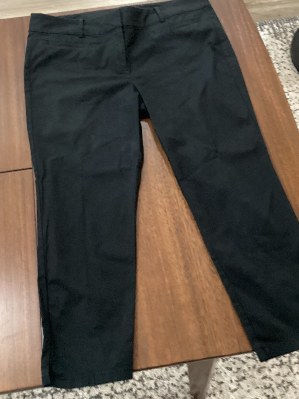Ann Taylor Signature Straight Leg Women's Pants in Black
